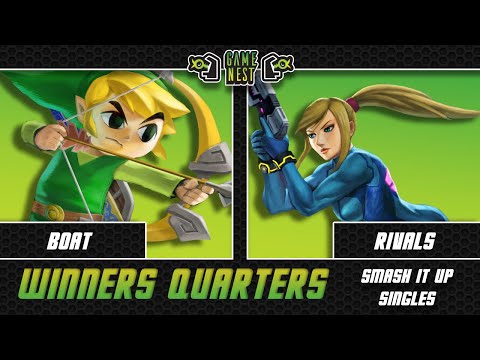 BOAT (Toon Link) vs Rival (ZSS, Palutena) | Winners Quarters | Smash It Up 104