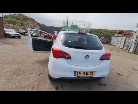 AY18WGO 2018 VAUXHALL   CORSAVAN DIESEL 1.3 CDTi 16V 95ps Sportive Van (Start Stop)