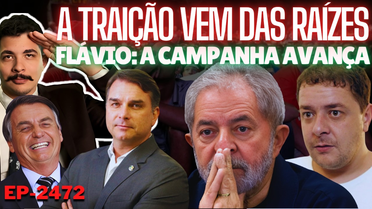 Lula: a TRAIÇÃO Estava Nas RAÍZES + Flávio: Campanha AVANÇA, Enquanto Centrão e 3ª Via Atrapalham.