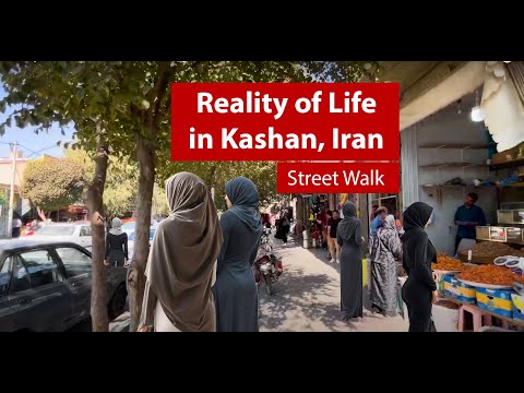 Reality of People's Life in Kashan, The religious city in Iran 🇮🇷 | Street View