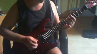 Dark funeral - The eternal eclipse (Guitar cover)