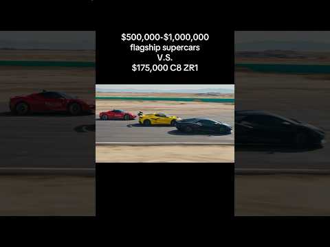 Somehow people will still say it’s not a supercar 🤣 #corvette #c8 #zr1