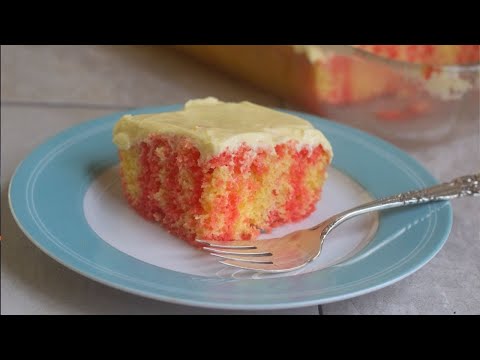 Delicious Poke Cake from Viewer Helen