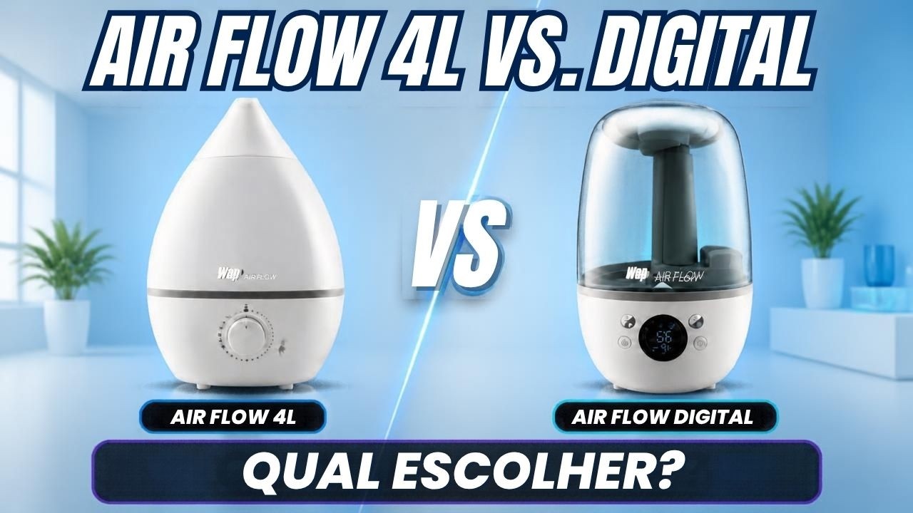 Miniatura da avaliação em vídeo de Umidificador de Ar WAP AIR FLOW 4 Litros
