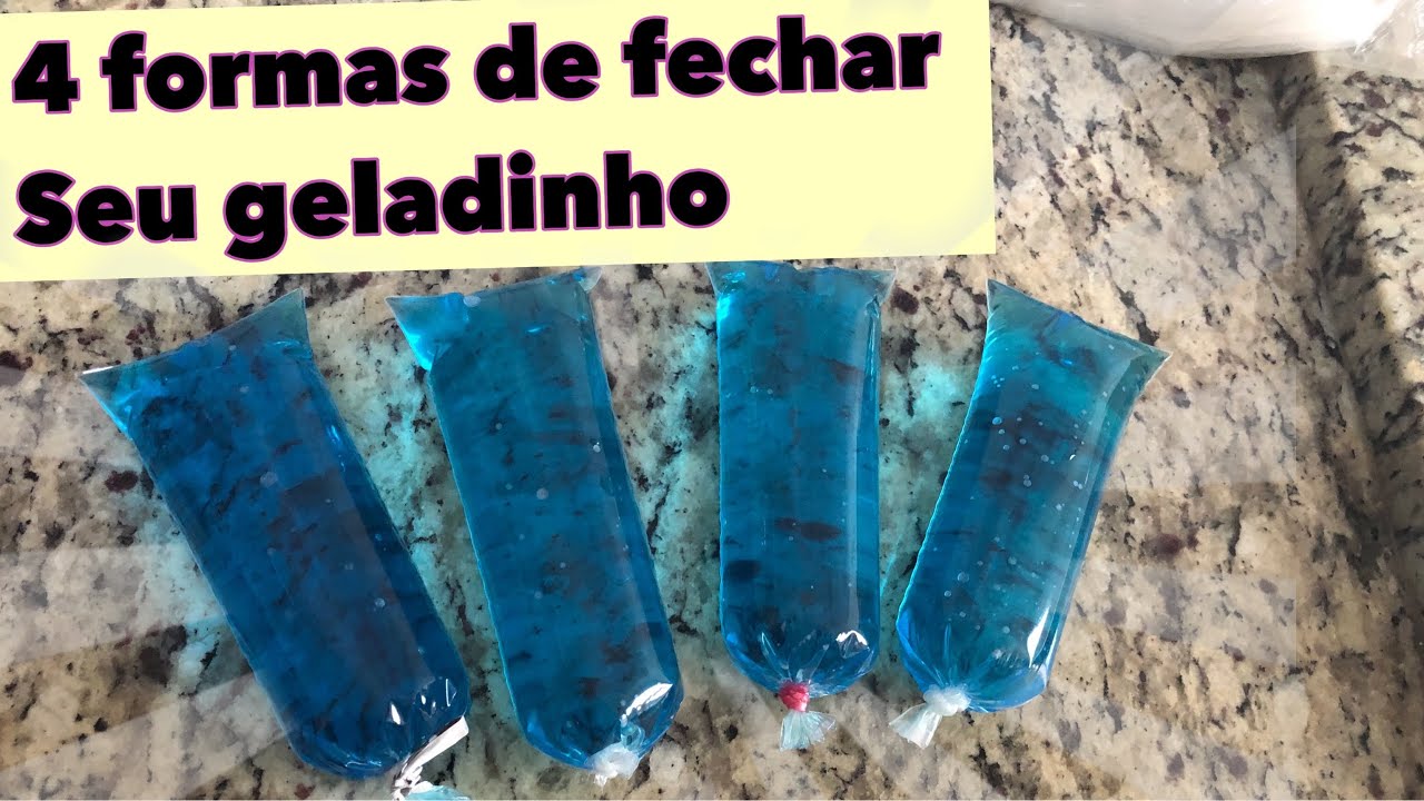 4 MANEIRAS PARA FECHAR SEU GELADINHO