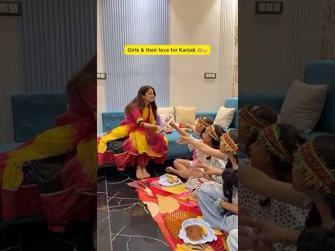 Girls & their love for kanjak 👧🏼🥲 #shorts #ytshorts #sejalgaba
