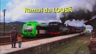 preview picture of video 'Ramal da Lousã - Comboio a Vapor em Coimbra-Lousã-Serpins'