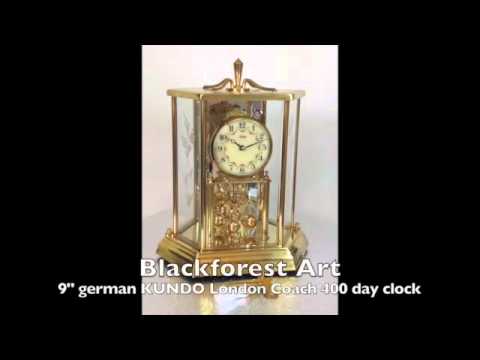 9" Kundo London Coach Hexa 400 day clock