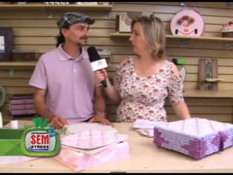 RICARDO MURACA PASSO A PASSO CAIXA EM MOSAICO DE LÃ