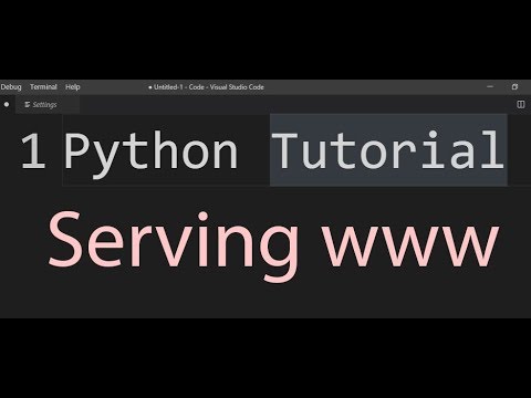 Python Tutorial Part 5 - Serving data in a webpage using Flask
