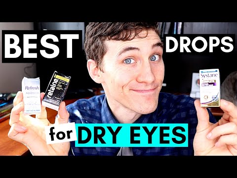Best Dry Eye Drops - My Top 3 Artificial Tears Eye Drops