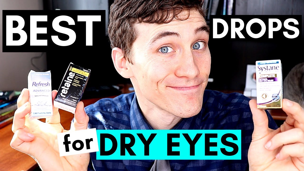 Best Dry Eye Drops - My Top 3 Artificial Tears Eye Drops