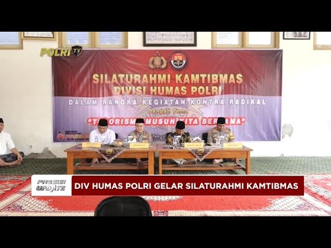 PRESISI UPDATE : DIVISI HUMAS POLRI GELAR SILATURAHMI KAMTIBMAS 24/07/2024