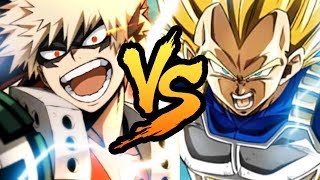 Cover art for BAKUGO VS VEGETA RAP