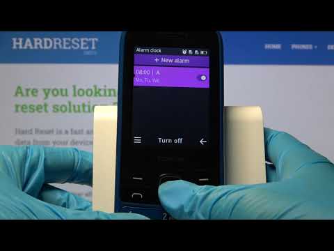 How to Set Up Alarm Clock on NOKIA 225 4G - Set Up Alarm Clock