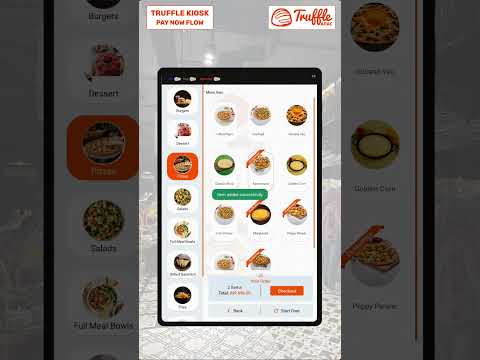 Truffle Kiosk – Pay Now Flow