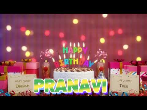 PRANAVI Happy Birthday Song with Names 🌟 Happy Birthday to You