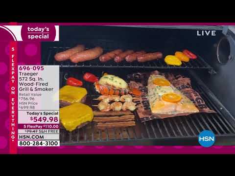 Traeger 572 Sq. In. WoodFired Grill and Smoker