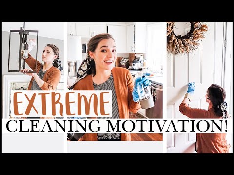 FALL CLEAN WITH ME | EXTREME CLEANING MOTIVATION FALL TO-DO LIST ALL DAY CLEANING | Natalie Bennett