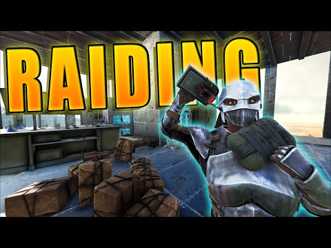 We DUO Raided This Base For INSANE Loot !!! - ARK