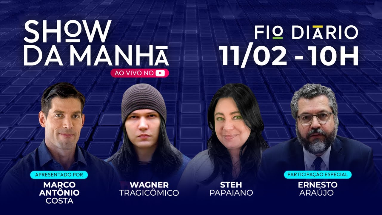 SHOW DA MANHÃ - EX-MINISTRO DE BOLSONARO REVELA O QUE TRUMP FARÁ COM O BRASIL - 11/02/2025