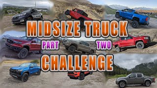 Midsize Truck Battle Part 2: The Steep Climb!