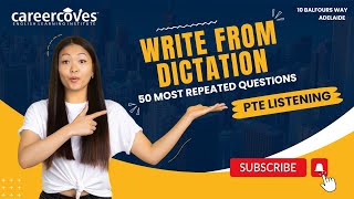 PTE Write From Dictation | 4 December 2023 Exam Predictions | Pearson Language Test