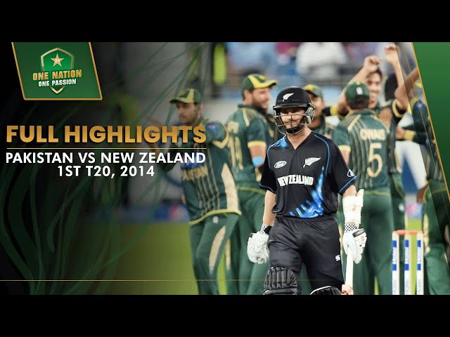 Full Highlights | Pakistan vs New Zealand | 1st T20, 2014 | PCB | MA2L