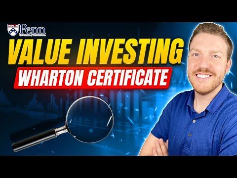 Wharton Applied Value Investing Certificate | Full Overview + Code RYAN300