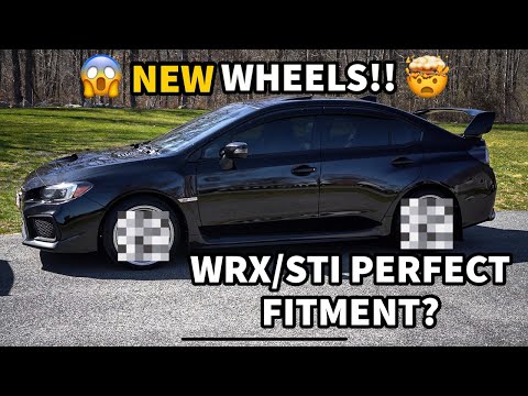 NEW Wheels for the STI! Perfect Fitment?!