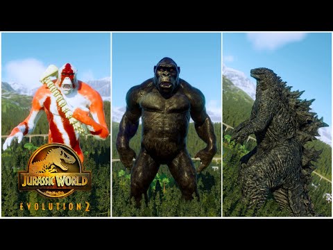ALL 55 MODDED DINOSAUR SPECIES, REPTILES and PREHISTORIC ANIMALS  - Jurassic World Evolution 2