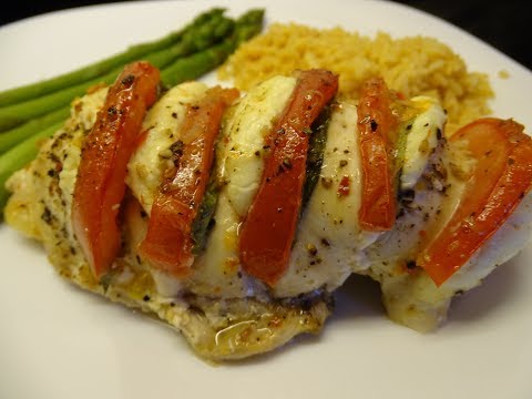 Hasselback Chicken Caprese- with yoyomax12
