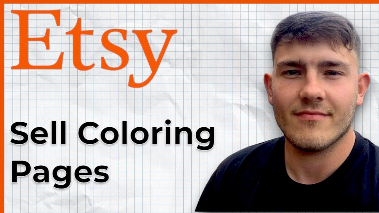 How To Sell Coloring Pages On Etsy  Make Coloring Pages in Canva  Digital Product Ideas (2025 Guide)