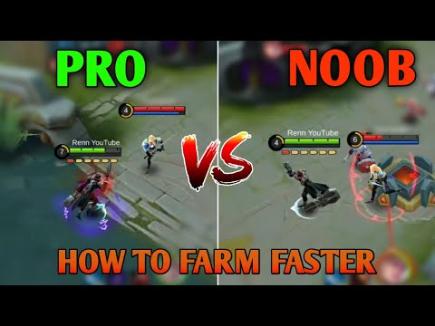 How to FARM FASTER than your ENEMY in Mobile Legends