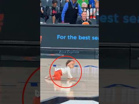 Baby Stops the Race to Take Her First Steps 🥹❤️