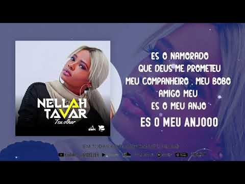 Nellah Tavar - Teu Olhar (Kizomba) [Prod.by D2] (Lyrics Video)