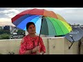 Best Rainbow Umbrella 48 4 Inch Big Size Unboxing And Review
