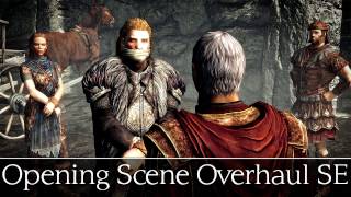 Skyrim Special Edition Mods - OPENING SCENE OVERHAUL SE - Escaping With Ulfric Stormcloak