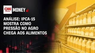 Vídeo: Análise: IPCA-15 mostra como pressão no agro chega aos alimentos | CNN AGRO NEWS