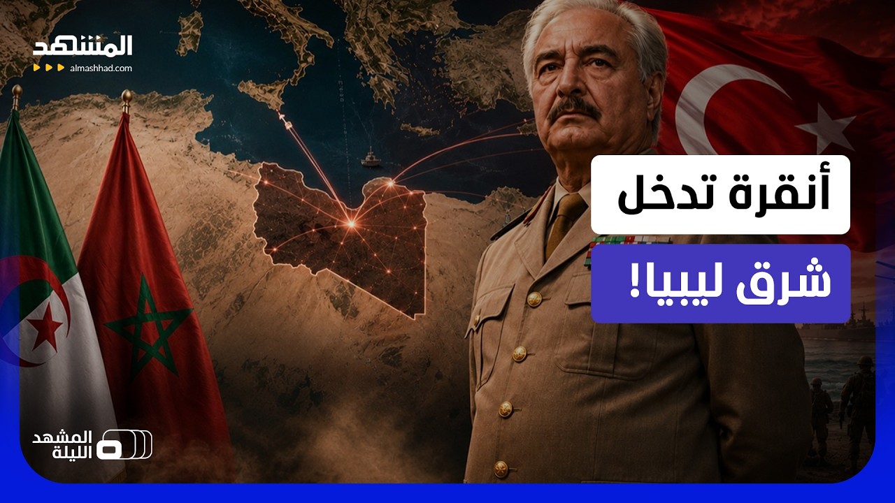 تركيا وحفتر.. هل تغيّرت خريطة ليبيا؟ ولماذا تقلق مصر والجزائر والمغرب؟  - المش