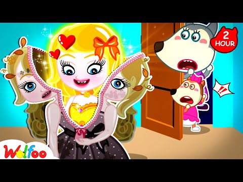 Oh No, That's Not My Barbie Doll 🙅‍♀️ Barbie Doll Makeover | Wolfoo Family
