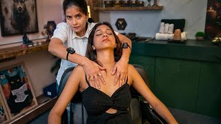 Head Massage with Ultimate Fire Therapy ASMR | Deep Relaxation & Pain Relief