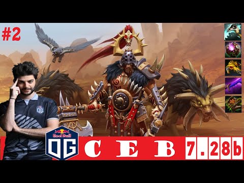 [DOTA 2] OG.Ceb the BEASTMASTER [OFFLANE] [7.28B] [2]