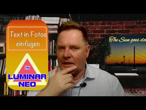 Is it possible to add text to a photo using Luminar Neo?