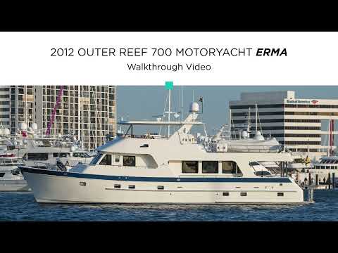 Outer Reef Yachts 700 MY video