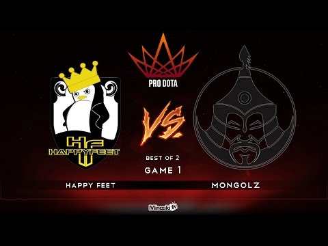 Pro Dota Cup 4 | Happy Feet vs The Mongolz | Game 1