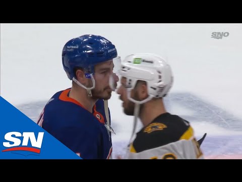 Islanders And Bruins Exchange Handshakes After Six-Game Series