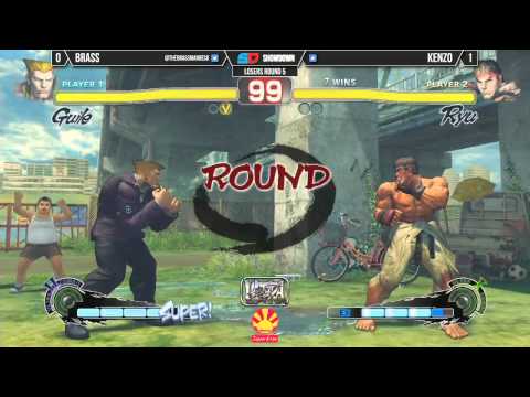 Japan Expo 2014 USFIV - Loser Quarterfinals - Brass vs Kenzo