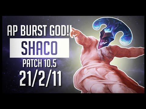 AP SHACO IS A BURST GOD!!! Patch 10.5 SEASON 10 - League of Legends