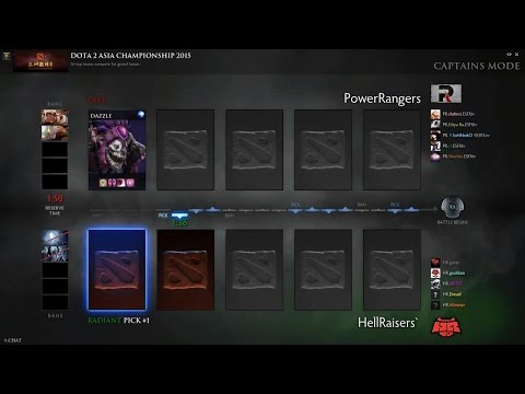 DAC. Grand Final. PowerRangers vs HellRaisers, bo5, game 1. 11.01.2015